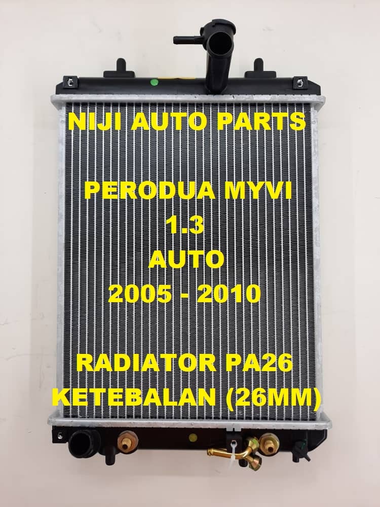 Alat - Perodua Myvi Auto Radiator PA26 Model Lama 2005 -2010 Tangki Air ...
