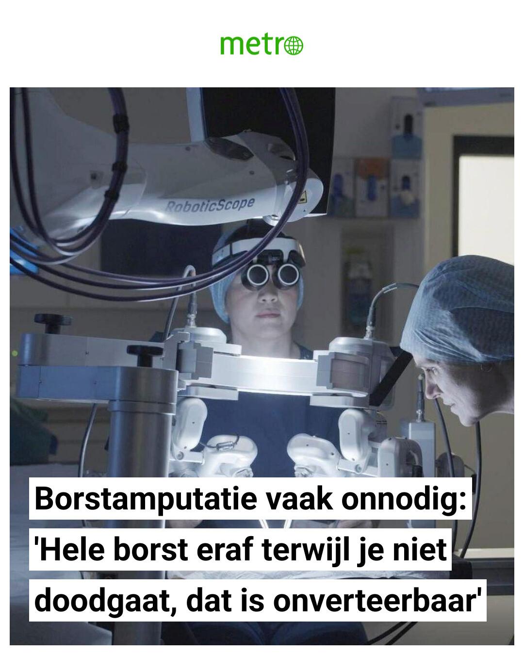 Metro Holland - Patholoog-onderzoeker: „Ik ben erop tegen... | Facebook