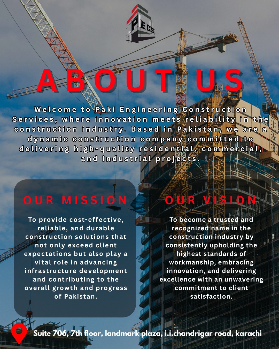 Pak Engineering & Construction Services | Karachi