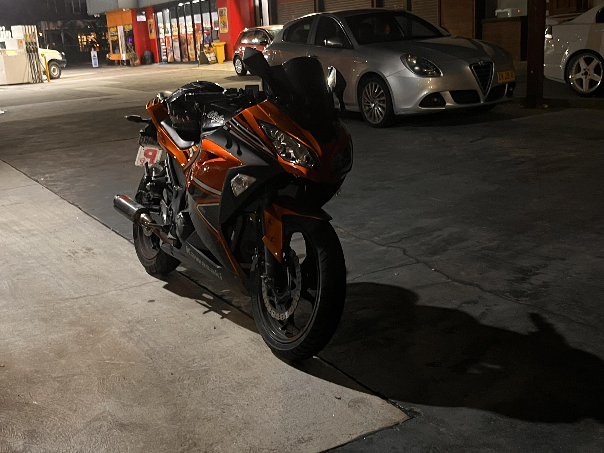 The Kawasaki Ninja ZX-25R's 249cc inline four-cylinder setup