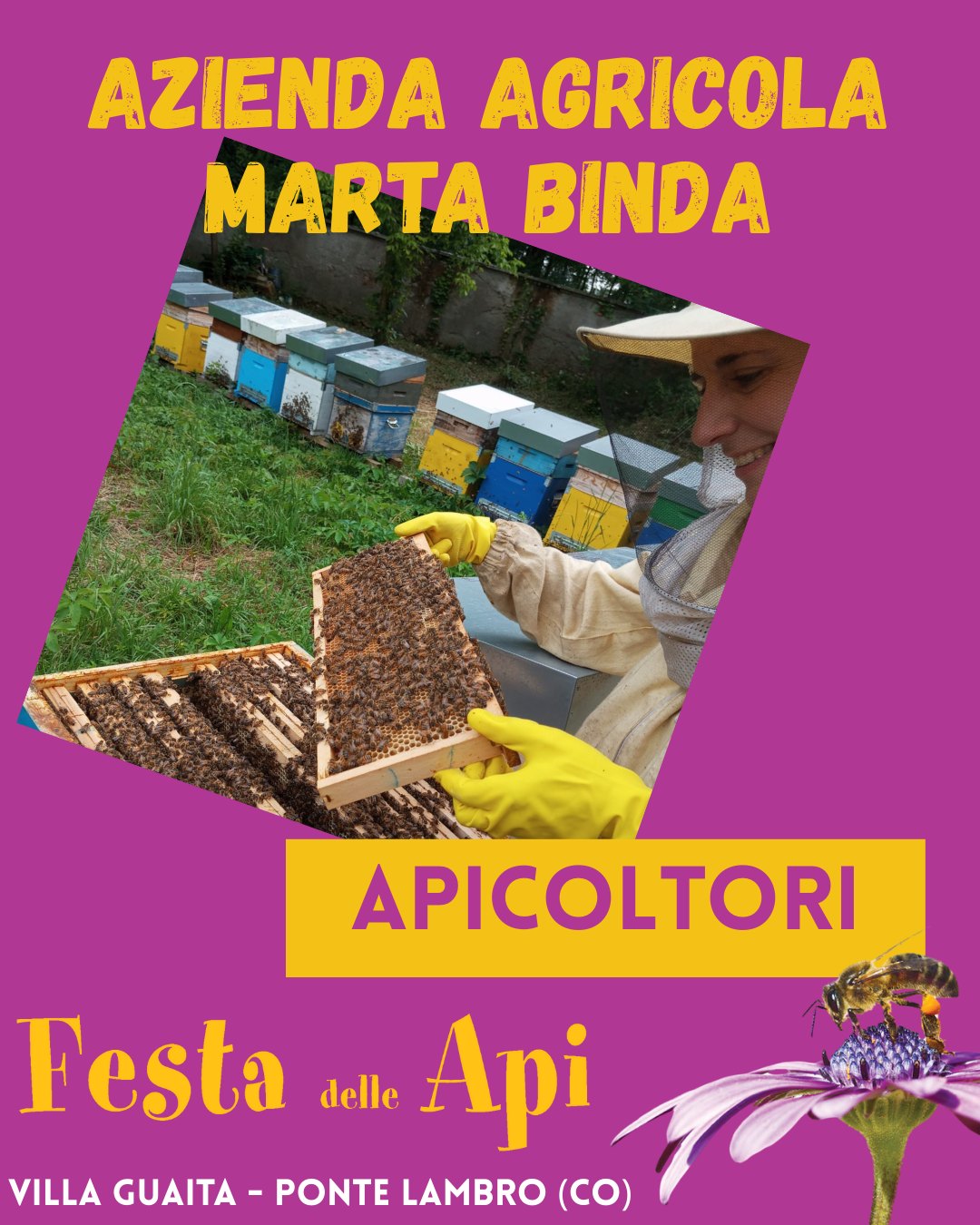 Festa delle Api - Azienda Agricola Marta Binda🐝 Siamo una... | Facebook