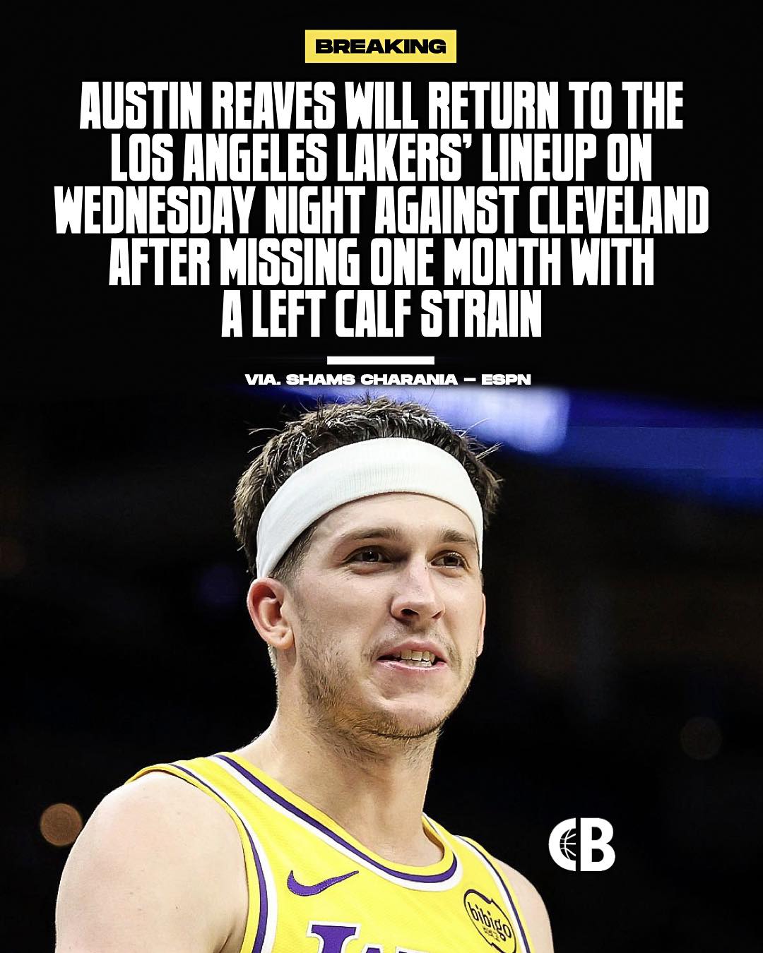 Courtside - BREAKING: Austin Reaves will RETURN to the Los Angeles ...
