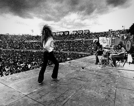 February 27, 1972: Led Zeppelin played the Sydney Showground on