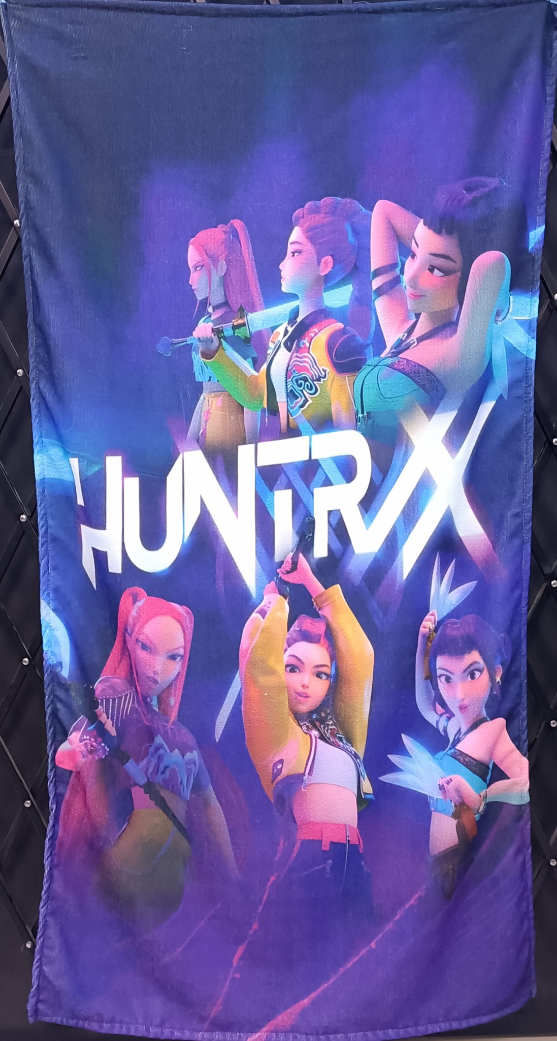Toalla De Playera Con Diseño Huntrix - Felpa Suave 22x44" O 30x60", Regalo Para Fans De Anime Y Videojuegos