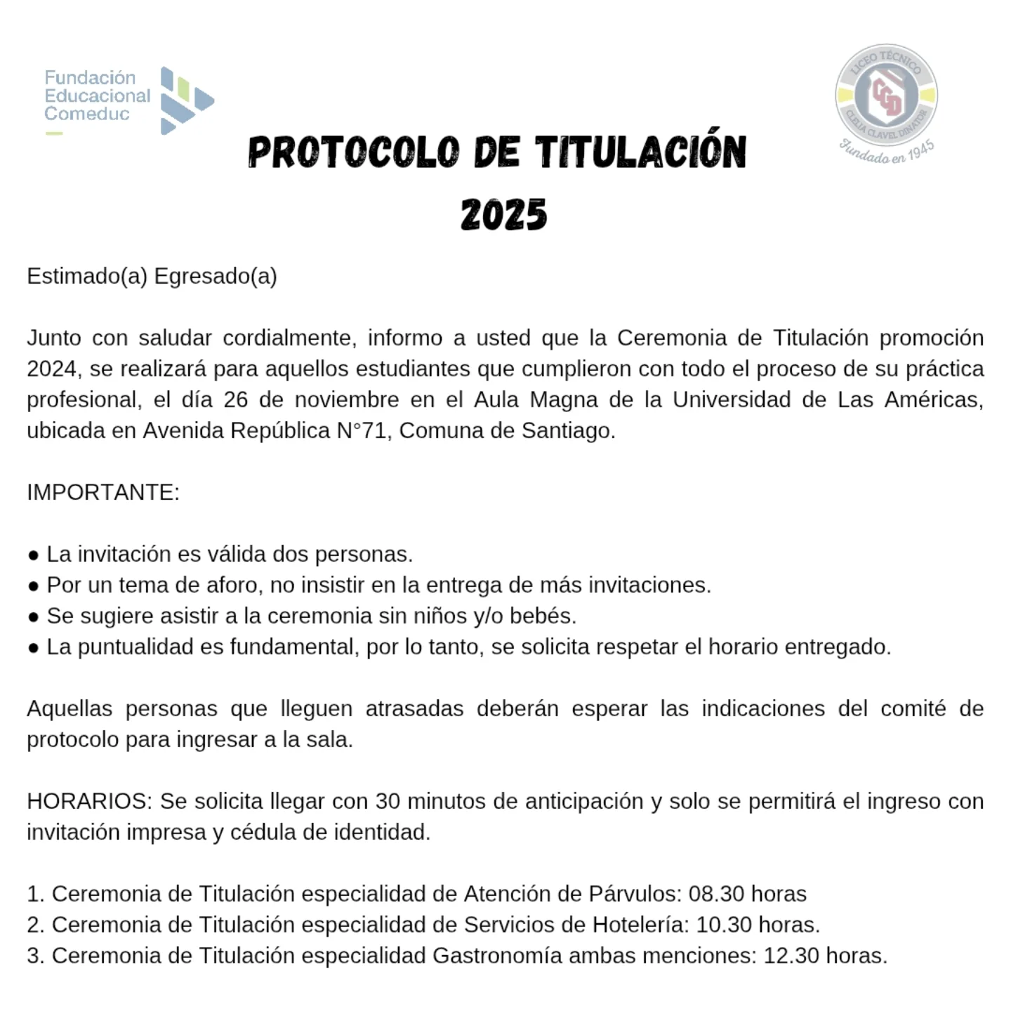 Liceo... - Liceo Técnico Clelia Clavel Dinator - Oficial