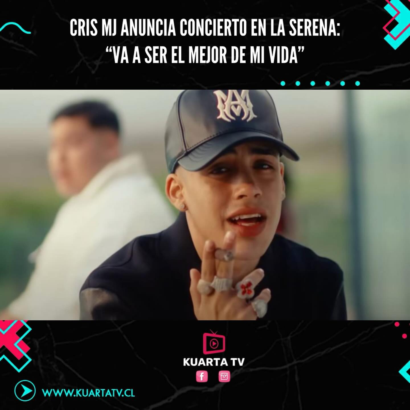 Kuarta - 👉🏻El ídolo del reguetón chileno y orgullo serenense, Cris MJ ...
