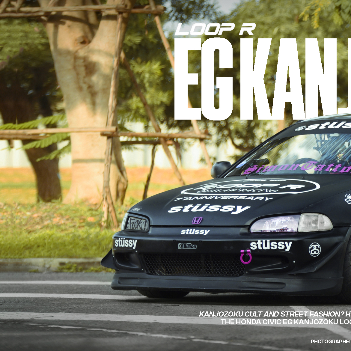 Sqweez media. - HONDA CIVIC EG STUSSY Loop R Racing -... | Facebook