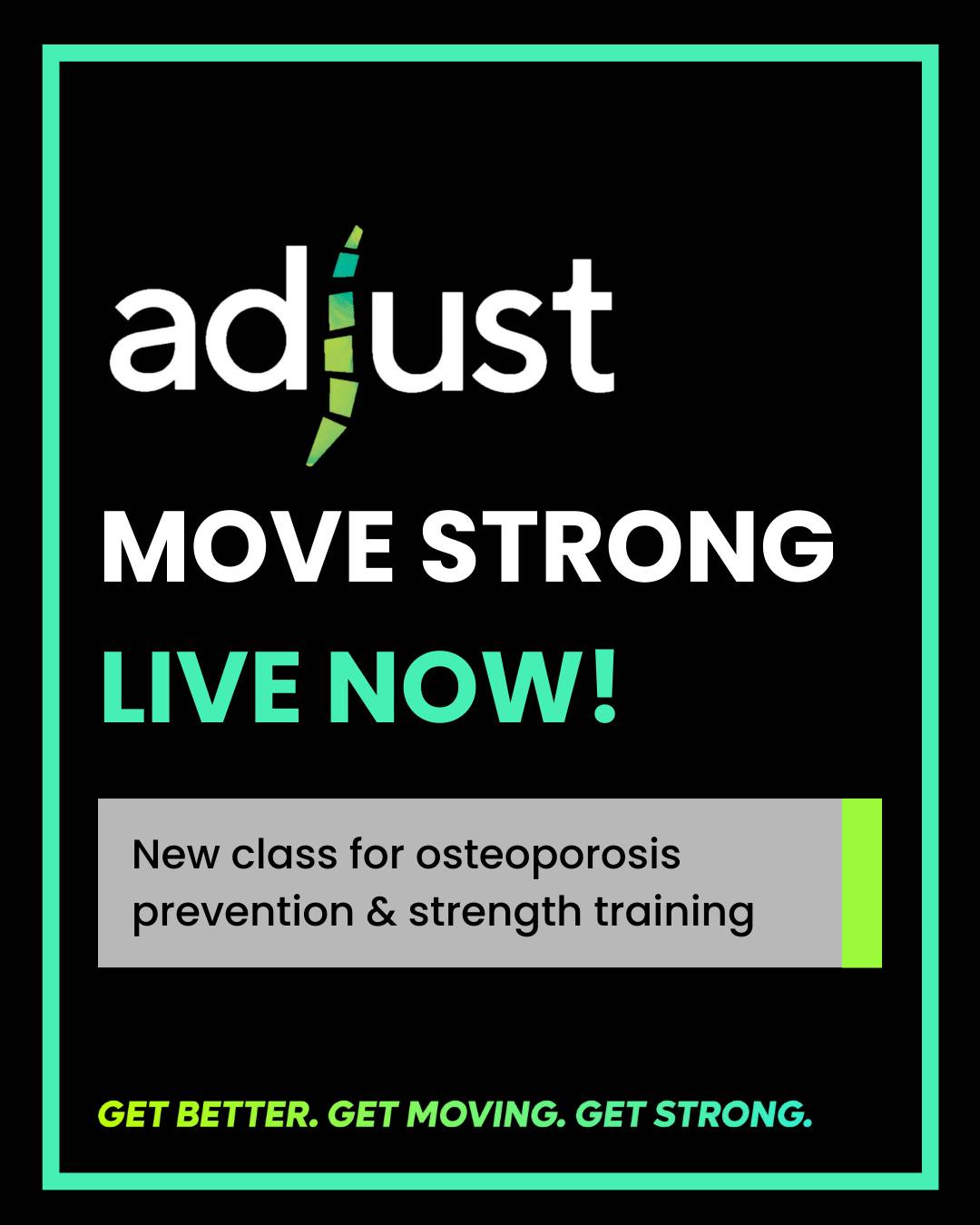 Adjust - 🔥 MOVE STRONG LAUNCH IS LIVE! 🔥 Our brand new Move Strong ...