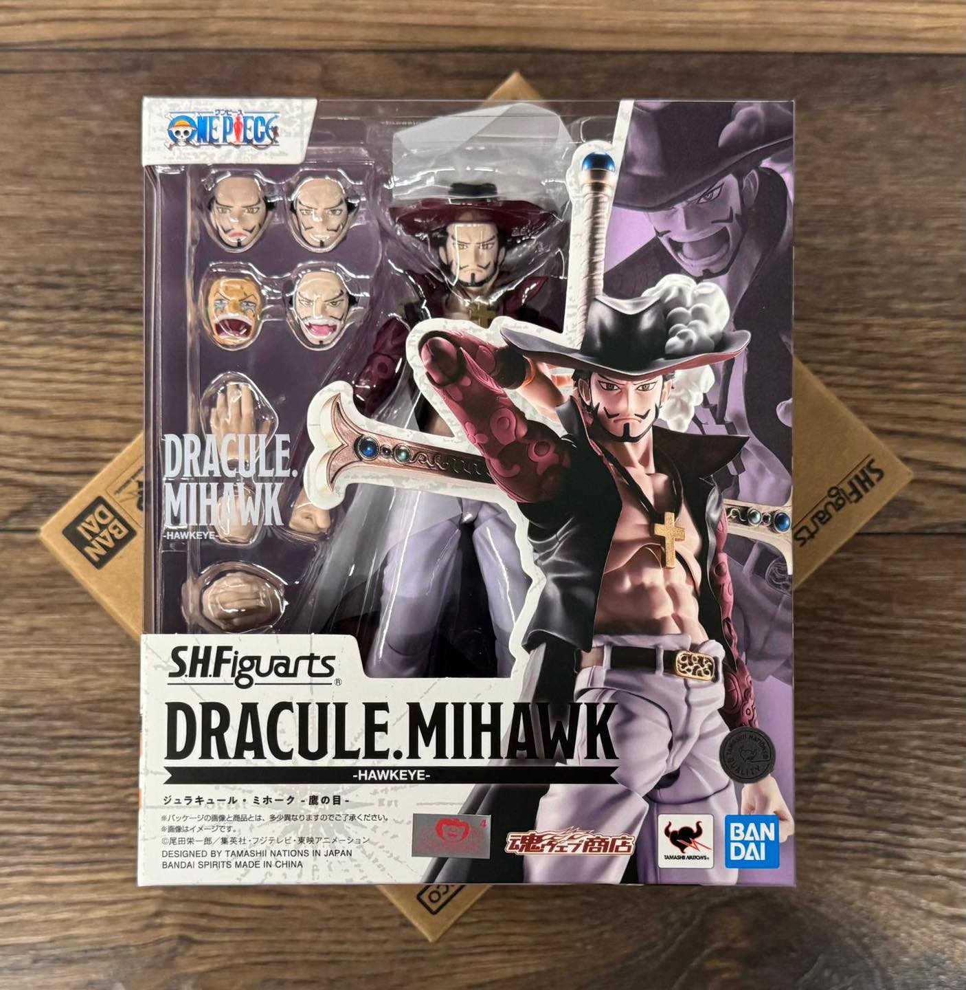 Sold out 本日新商品登場 魂限 SHFiguarts ジュラキュール・ミホーク鷹 