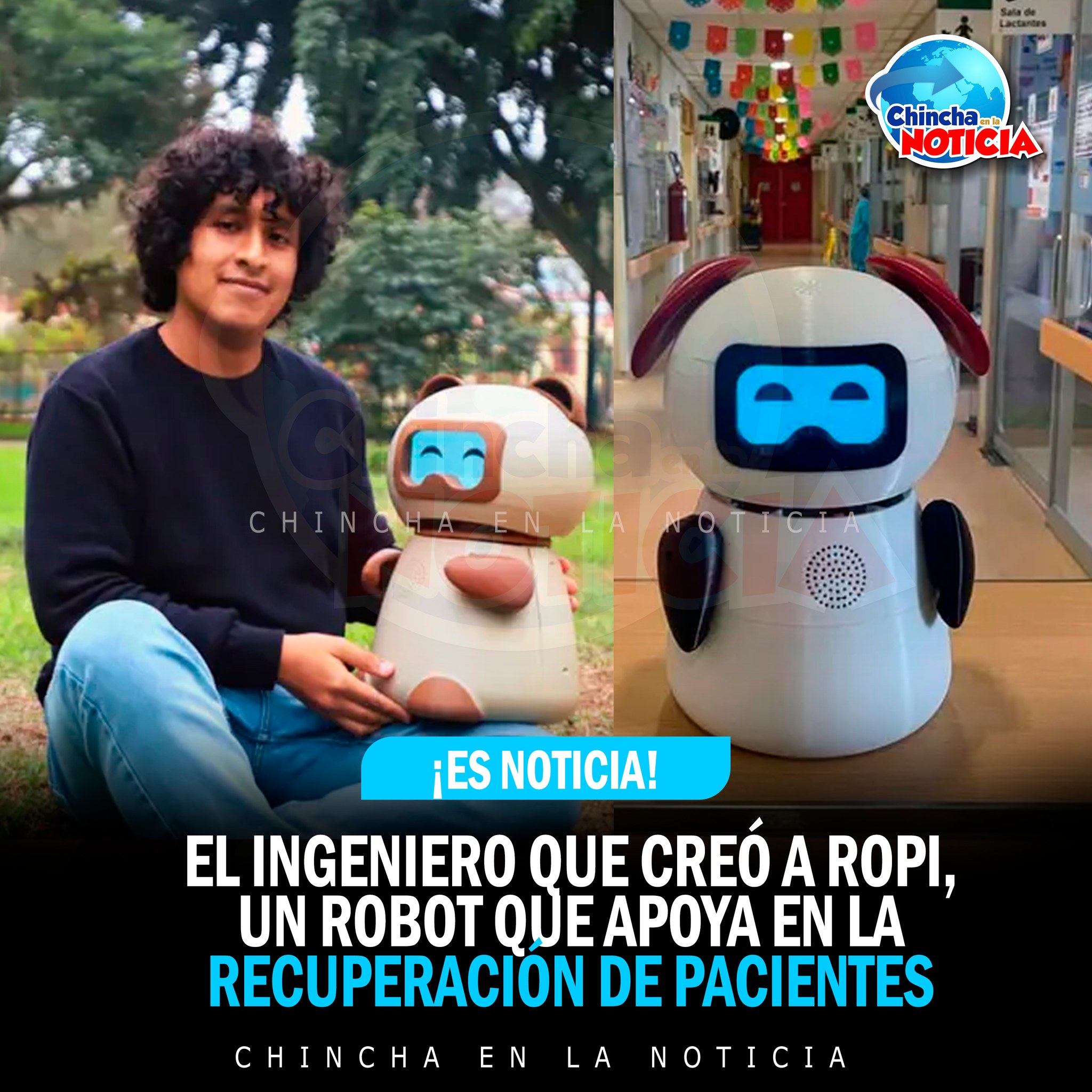Chincha - 👁 𝗘𝗟 𝗜𝗡𝗚𝗘𝗡𝗜𝗘𝗥𝗢 𝗖𝗛𝗔𝗟𝗔𝗖𝗢 𝗗𝗘 𝗟𝗔 𝗣𝗨𝗖𝗣 𝗤𝗨𝗘 𝗖𝗥𝗘𝗢́ 𝗔 𝗥𝗢𝗣𝗜, 𝗨𝗡 𝗥𝗢𝗕𝗢𝗧 ...