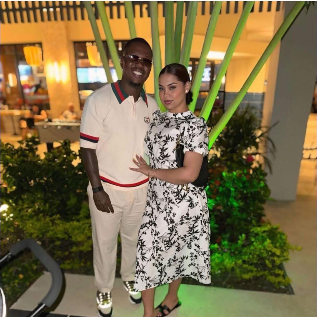 Sherfane Rutherford with his pretty... - Cricket For India | Facebook