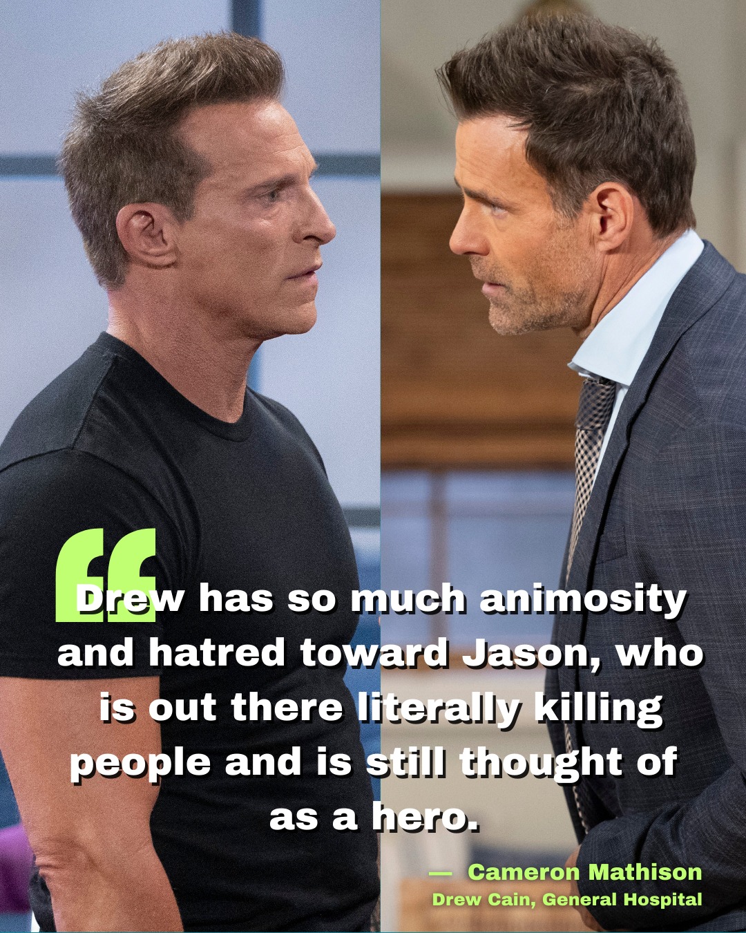 SheKnows - “Drew has so much animosity and hatred toward Jason, who is ...