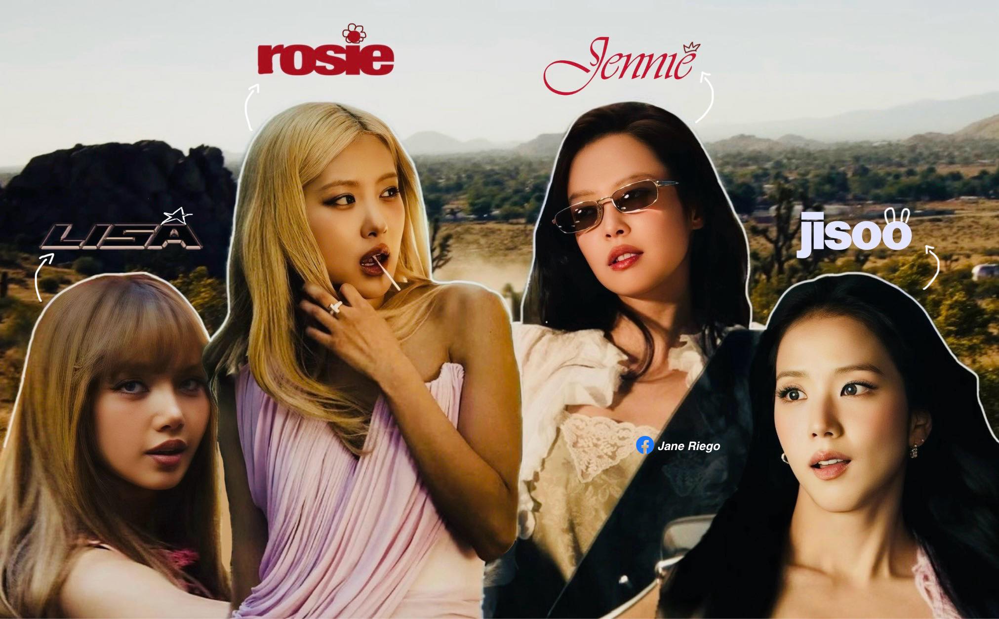 the divas. queens. legends —rosé, jennie, jisoo and lisa ⋆. 𐙚 ˚⋆