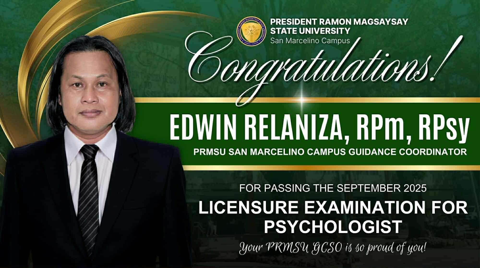 Congratulations to... - PRMSU Guidance & Counseling Services | Facebook