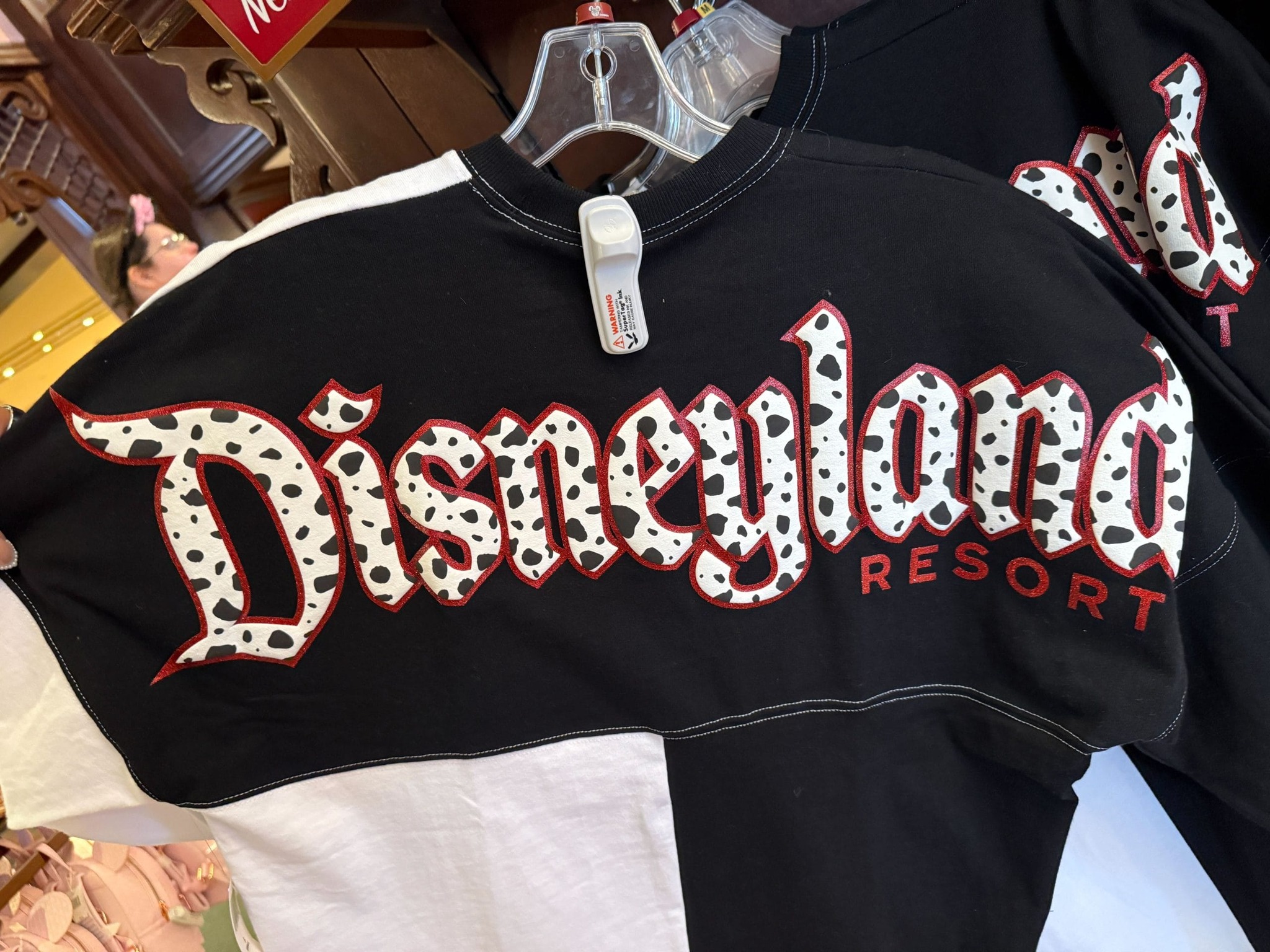 Cruella de Vil Spirit Jersey Finally Spotted at Disneyland Resort
