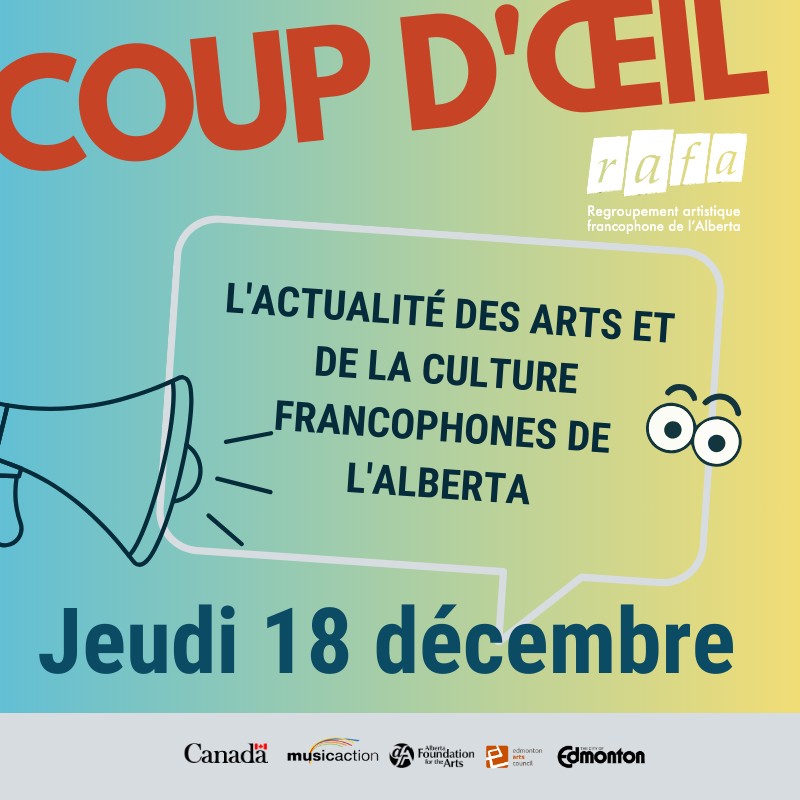 RAFA - Regroupement artistique francophone de l'Alberta | Edmonton AB