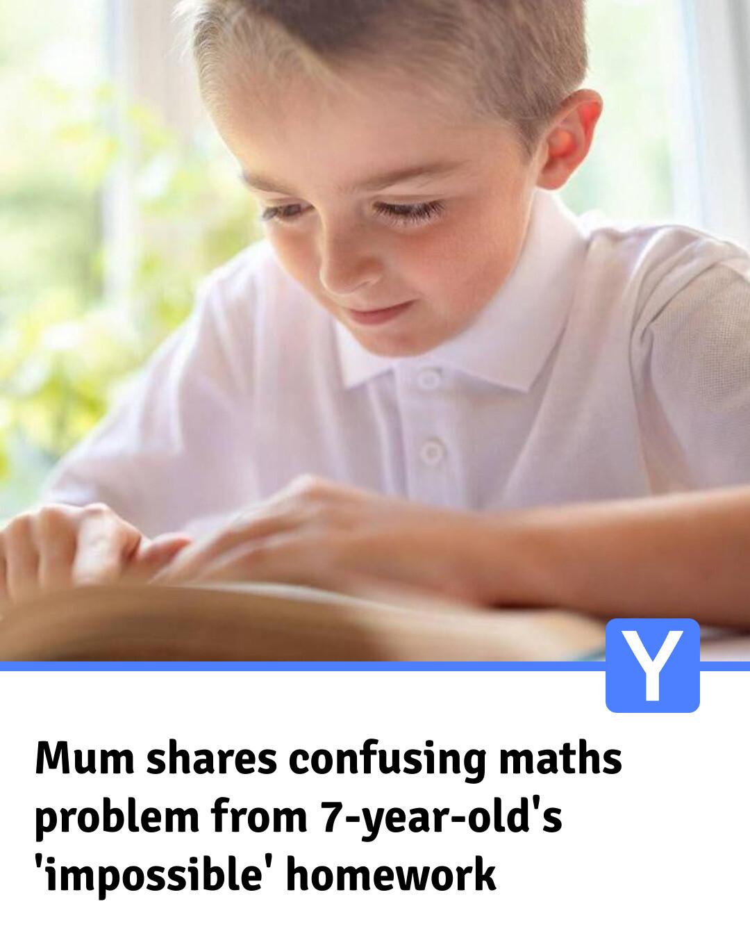 Yorkshire - A mother has shared a photo of her daughter's maths problem ...
