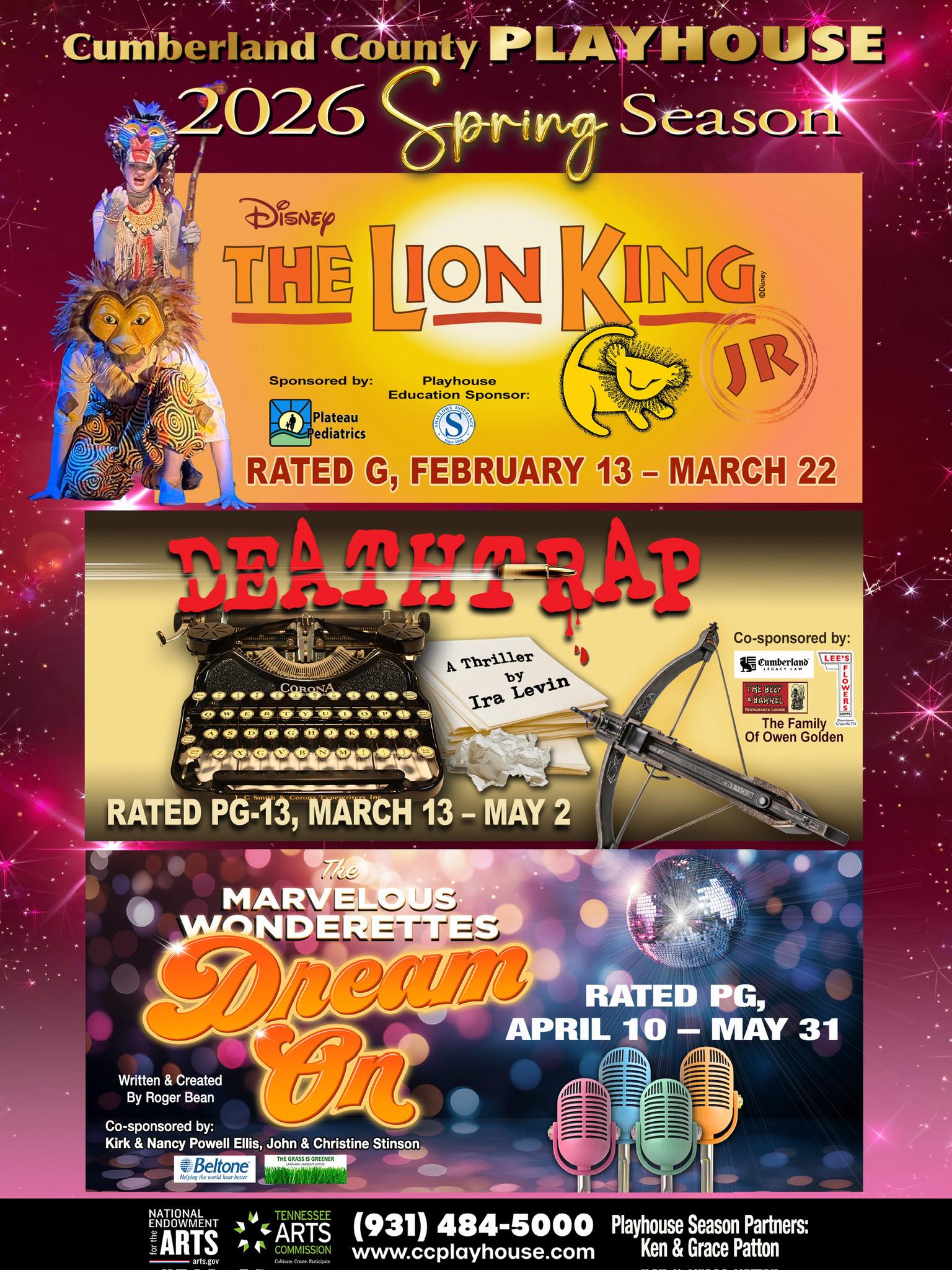 Which show are you most excited to see this spring at The 