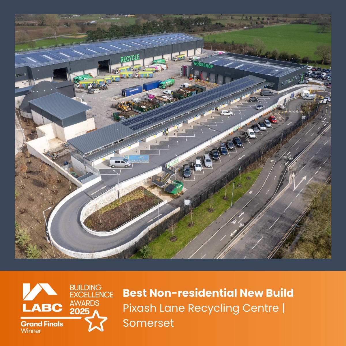 LABC - The ‘Best Non-residential New Build‘ winner is Pixash Lane ...