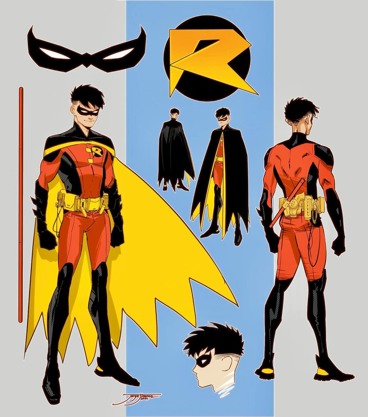 Crónicas - Jorge Jiménez nos enseña el nuevo diseño de Tim Drake/Robin ...