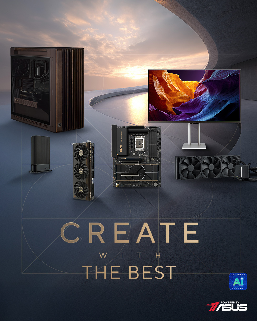 ASUS - 🖥️🎨From idea to creation. Creators power their builds with # ...