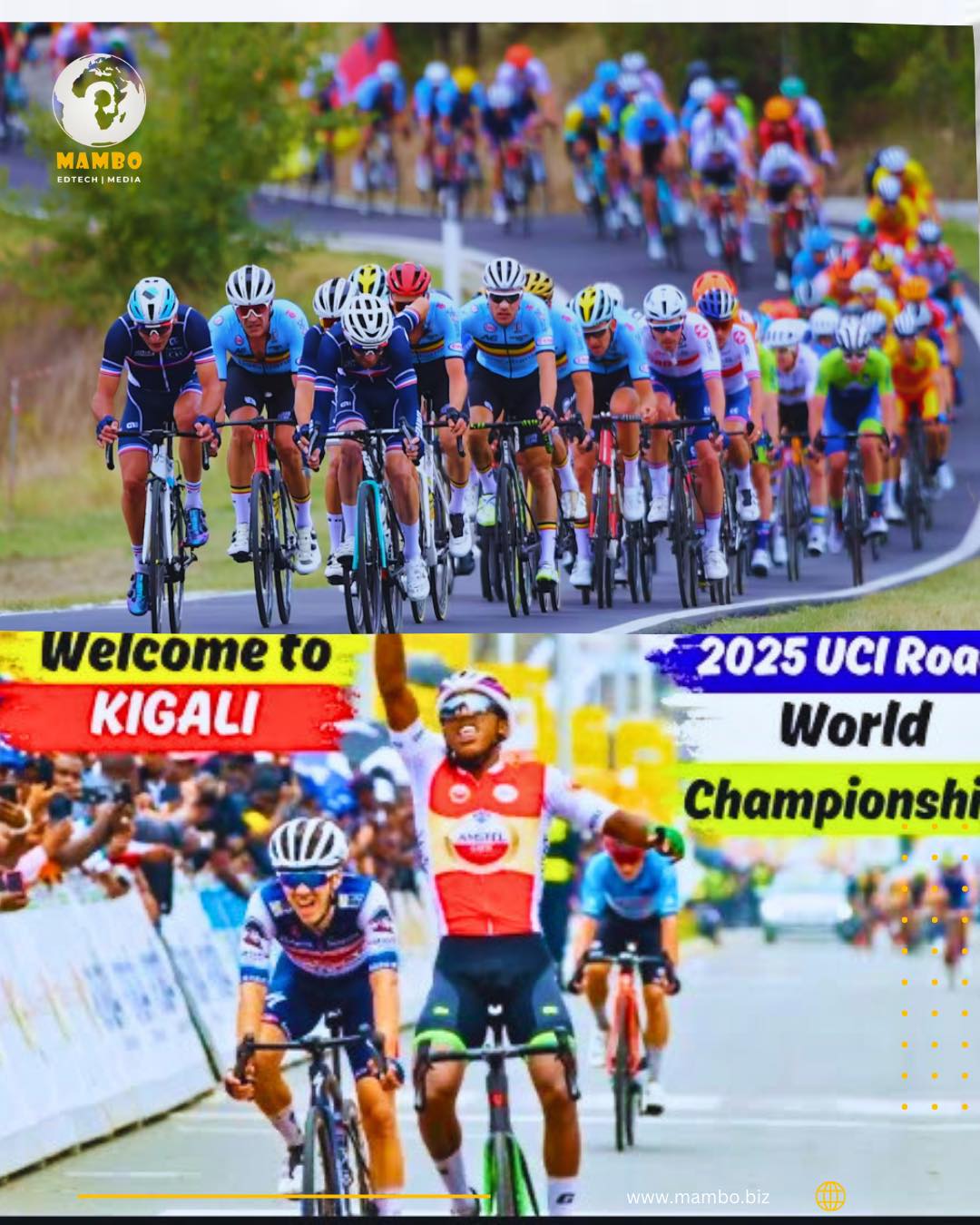 Africa - RWANDA TO HOST HISTORIC UCI ROAD WORLD CHAMPIONSHIPS 🚴‍♂️🇷🇼🌍 # ...