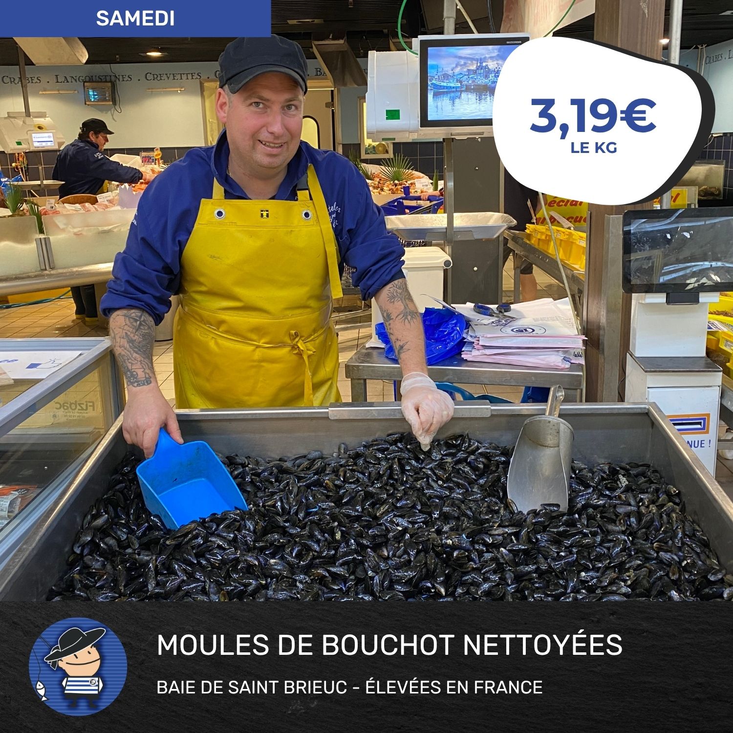 Prix Des Moules Bouchot