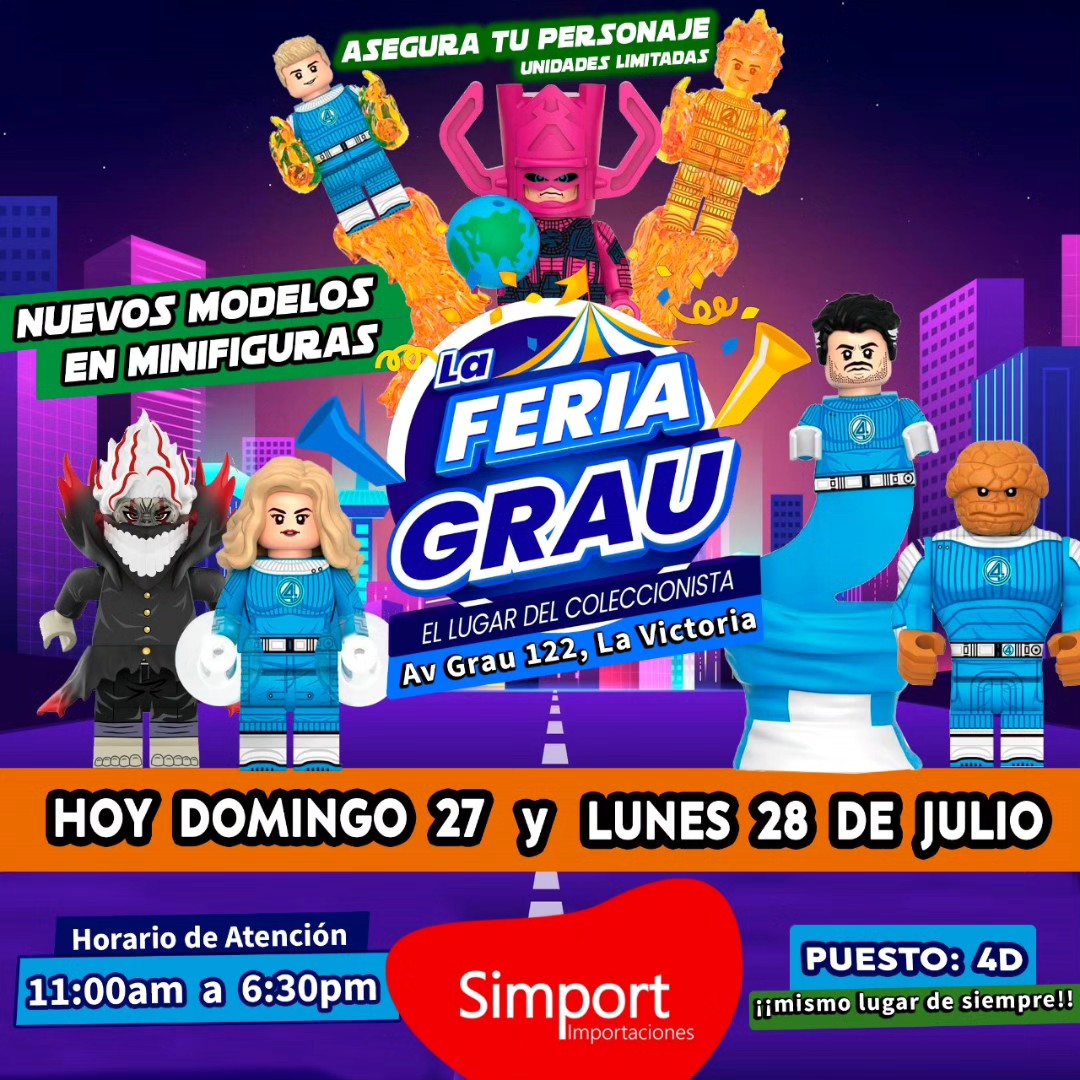 Simport - 🎉 ¡YA DISPONIBLE EN FERIA GRAU! 🎉 Nuevos modelos de ...