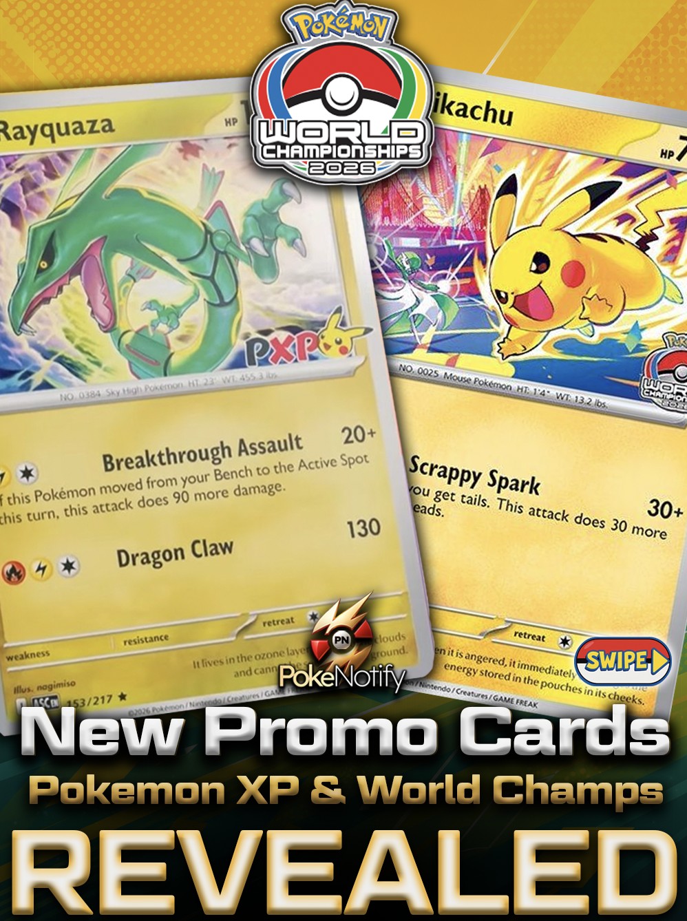 2026 PokemonXP Rayquaza Promo Card has been REVEALED!! It'll be