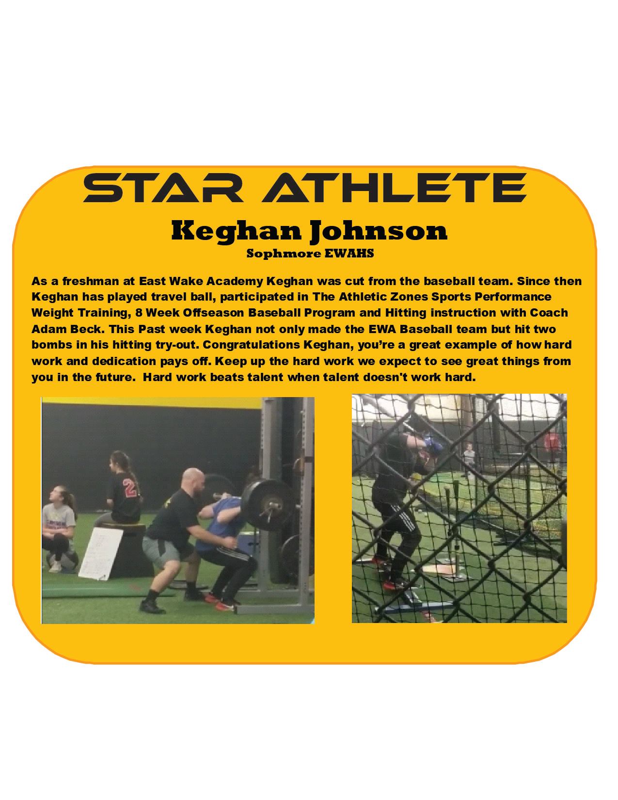 Congratulations Keghan!!!!!! - The Athletic Zone | Facebook