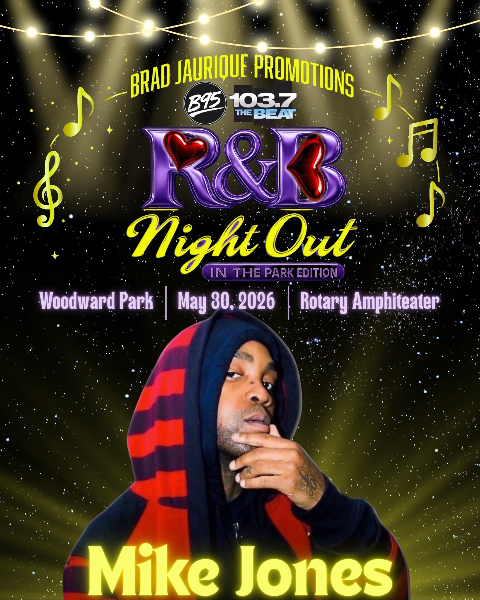 B95 - 🎶 R&B Night Out – In The Park Edition 🎶 📍 Woodward... | Facebook
