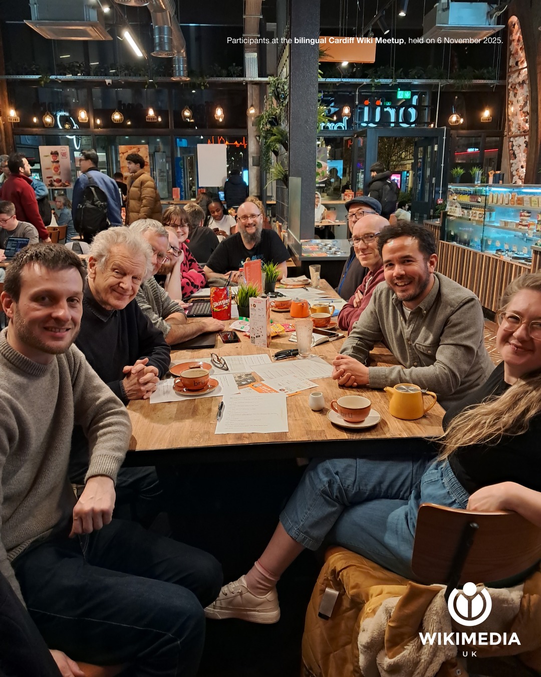 Wikimedia - Our Cardiff Wiki Meetup was back for the first time in over ...