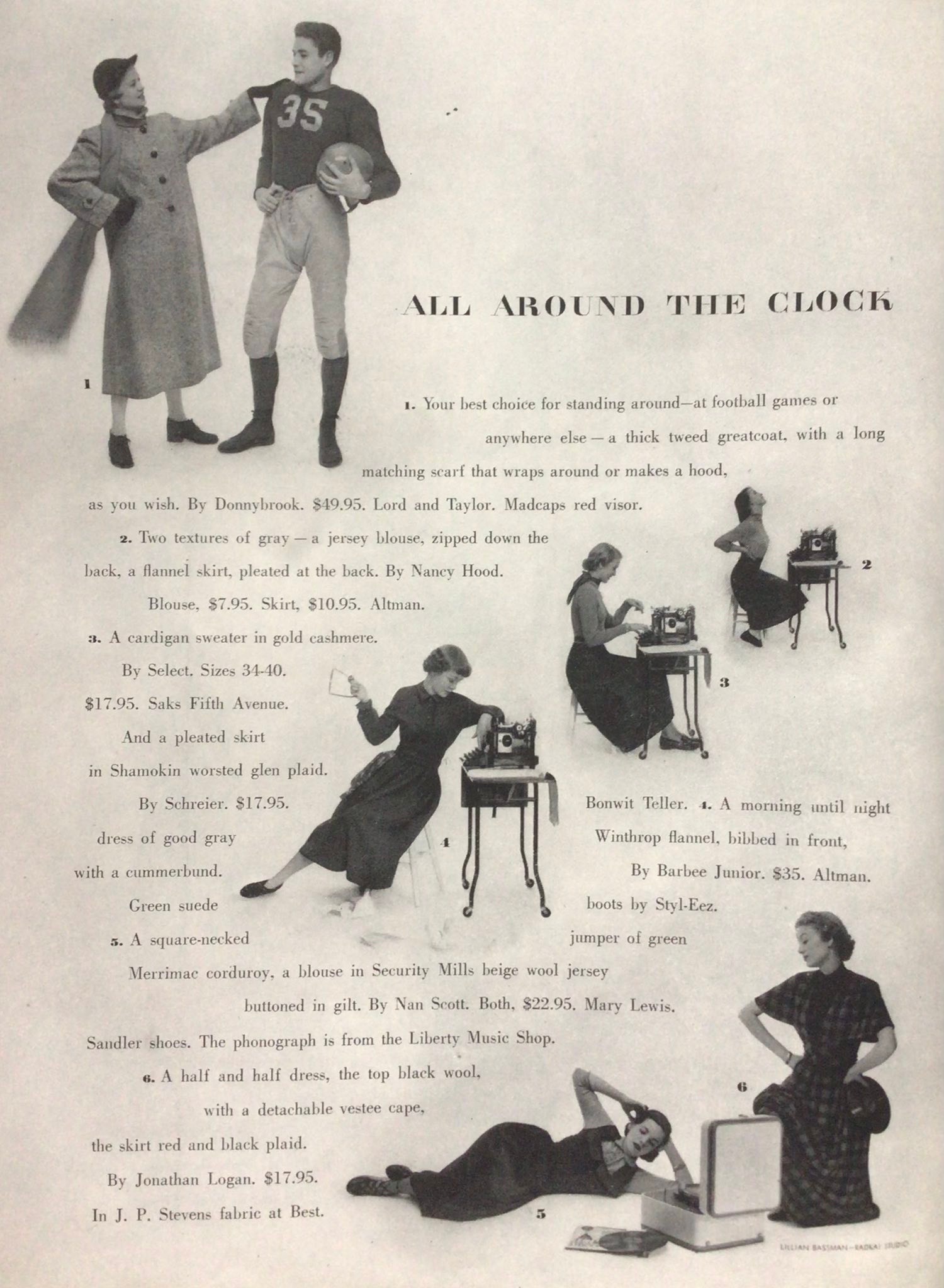 Magazine Monday, Harper's Bazaar, August 1948 Part 5 of 6
