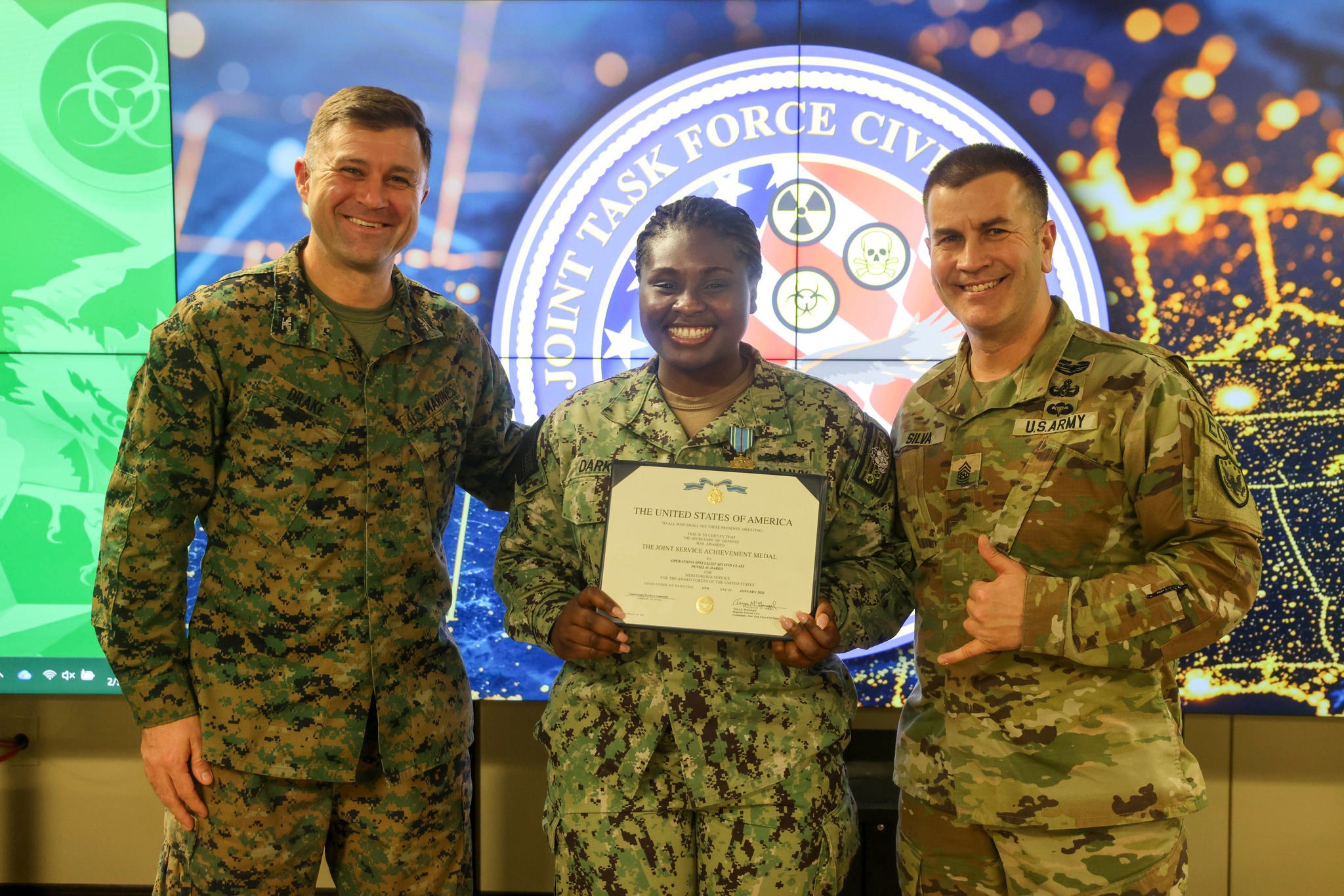 📣 All Hands – Recognizing... - Joint Task Force Civil Support | Facebook