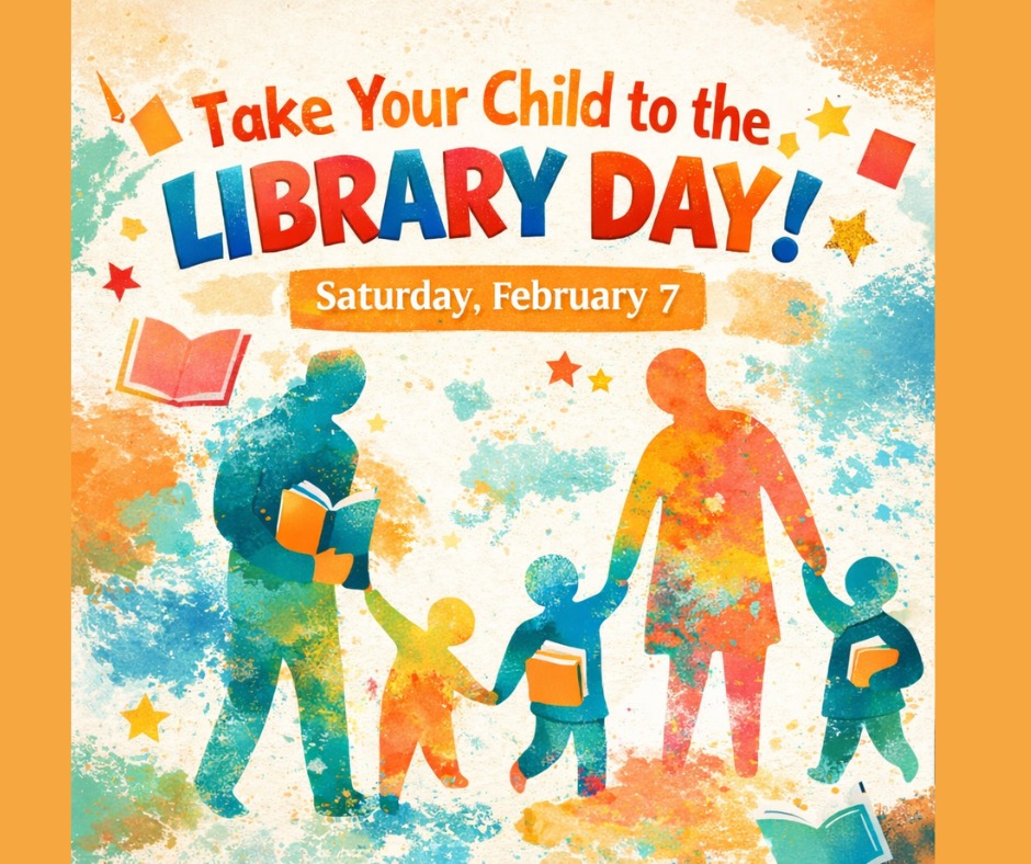 Pound - 📚 Take Your Child to the Library Day 📚 Saturday, February 7 ...
