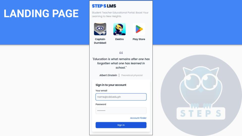 Student-Teacher Educational Portal