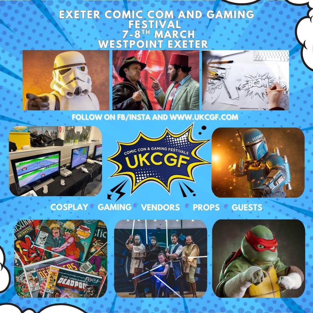 UK - Exeter is our flagship event with a huge line up being announced ...