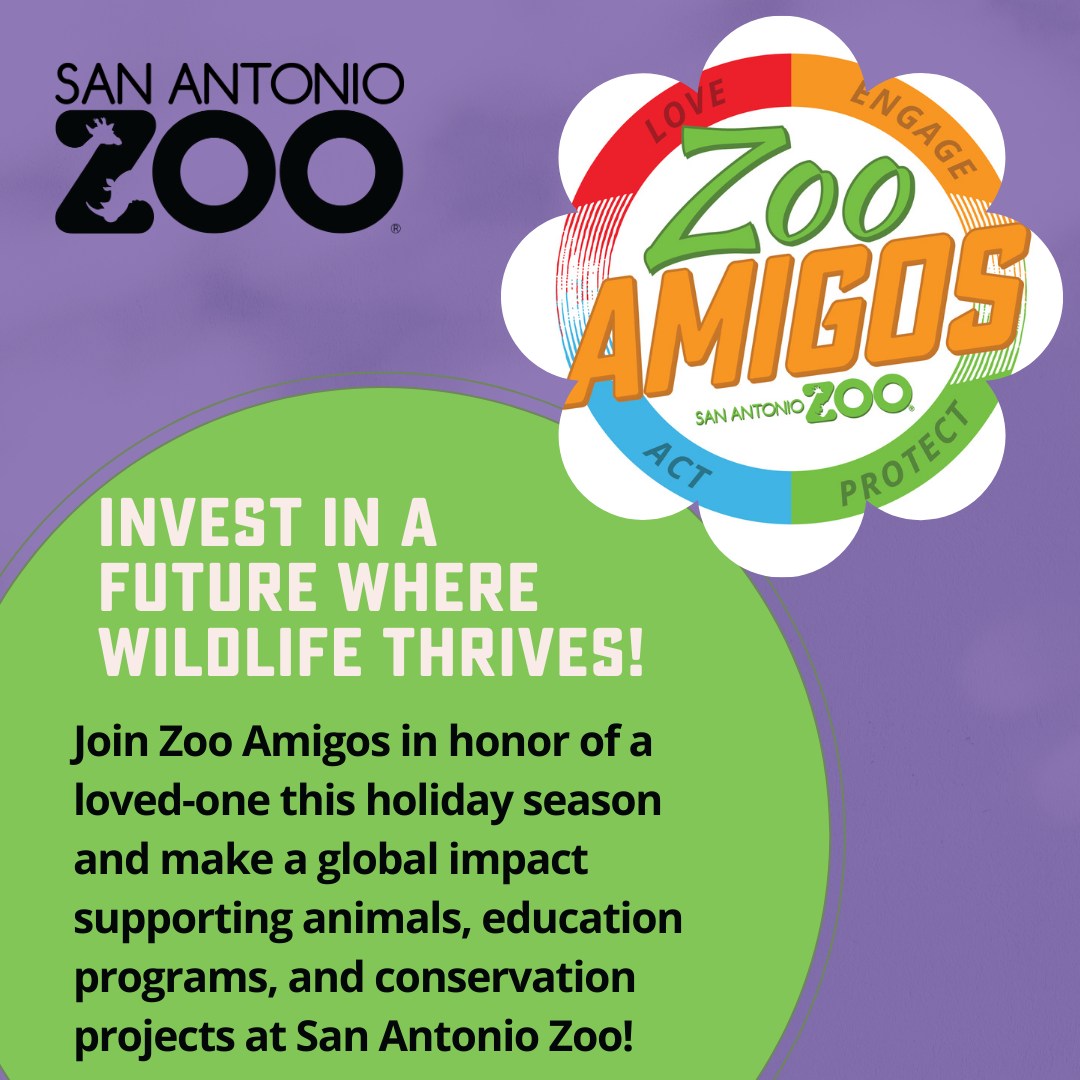 San Antonio Zoo - Kick off the new year with a gift that... | Facebook