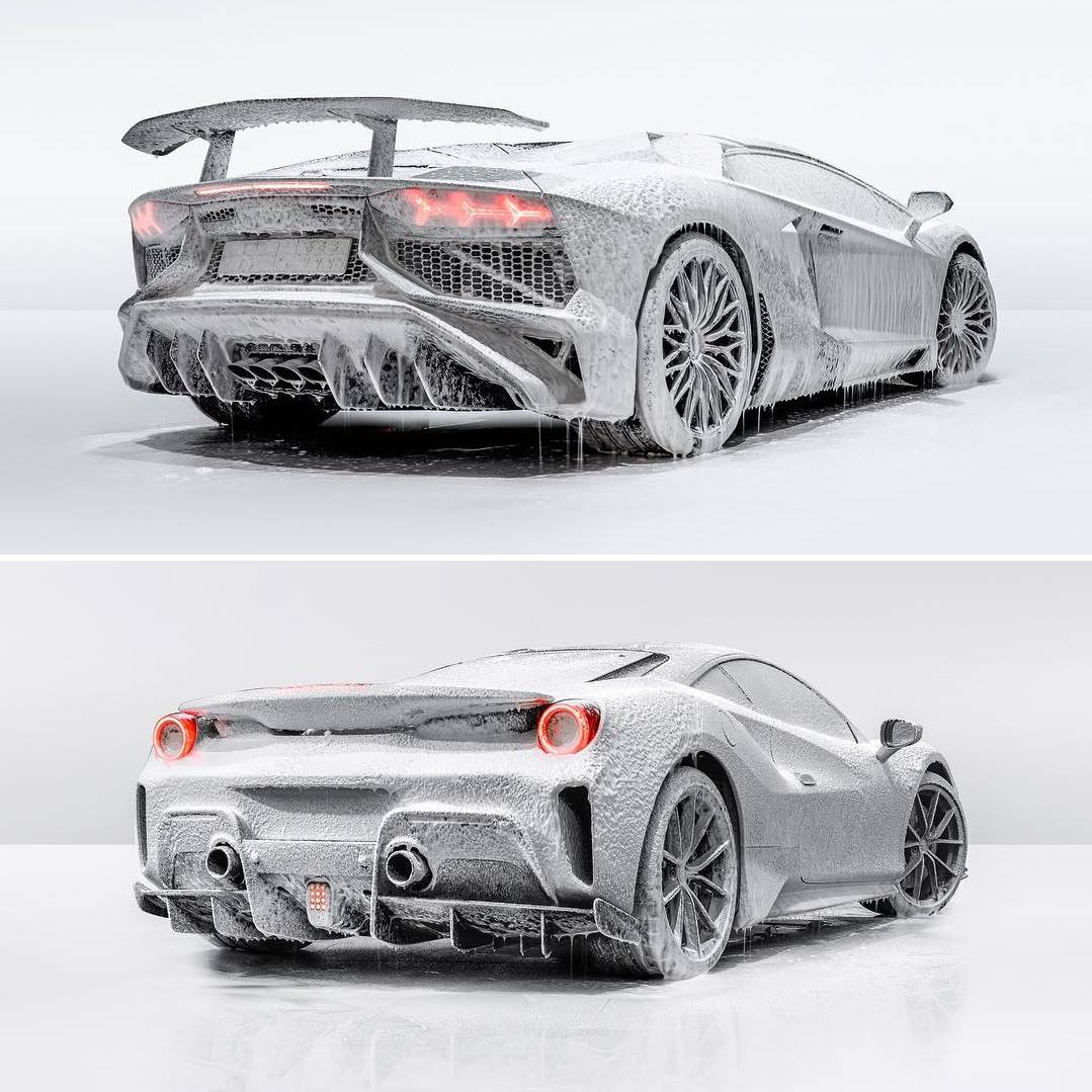488 Pista🐎 or Aventador SV Roadster🐂? Which one would you choose