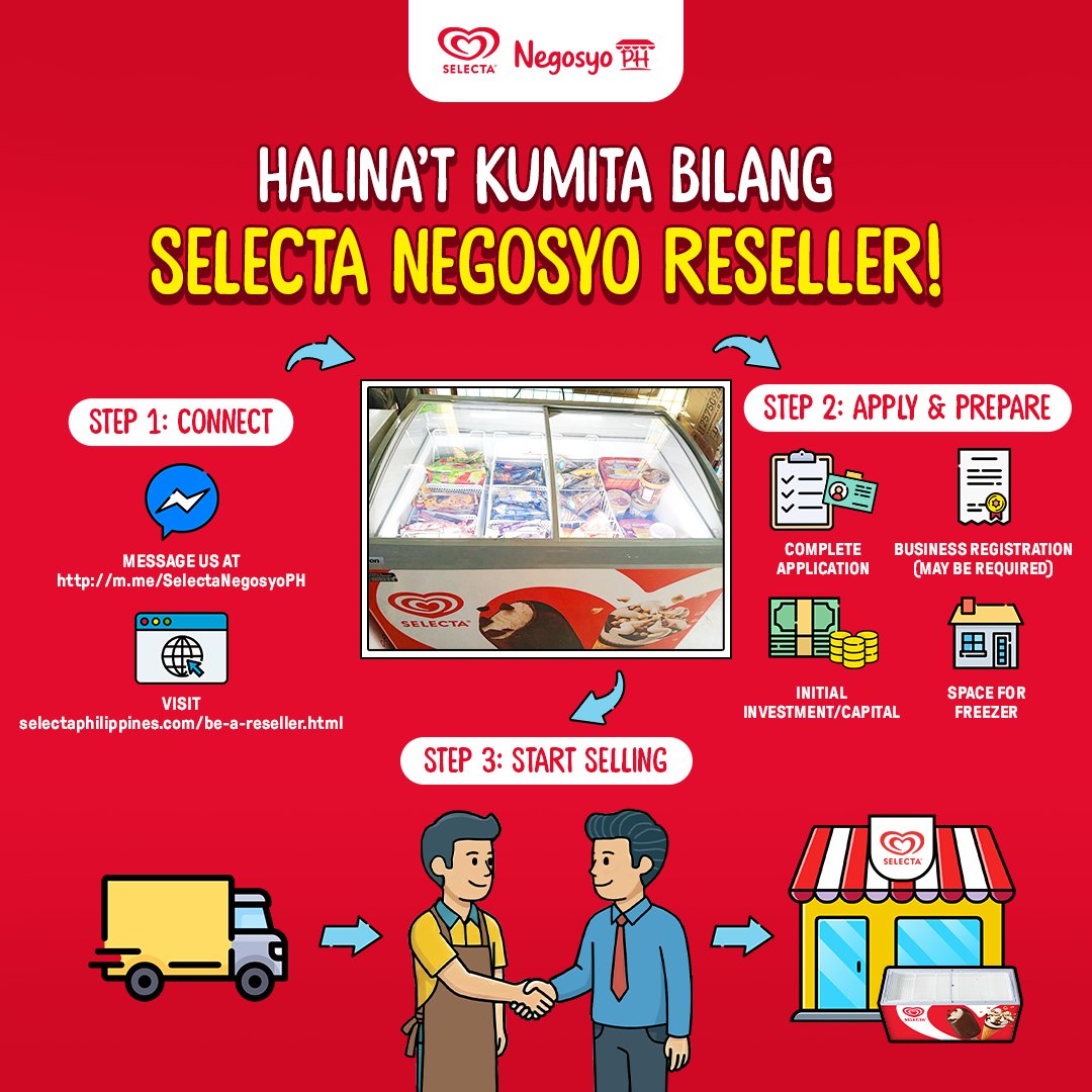 🍦 KUMITA BILANG SELECTA NEGOSYO... - Selecta Negosyo PH | Facebook