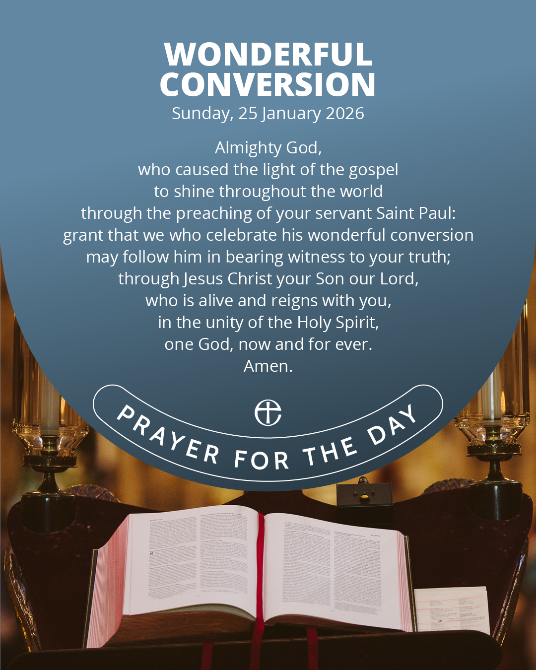 As we mark the Conversion of Paul,... - The Church of England | Facebook