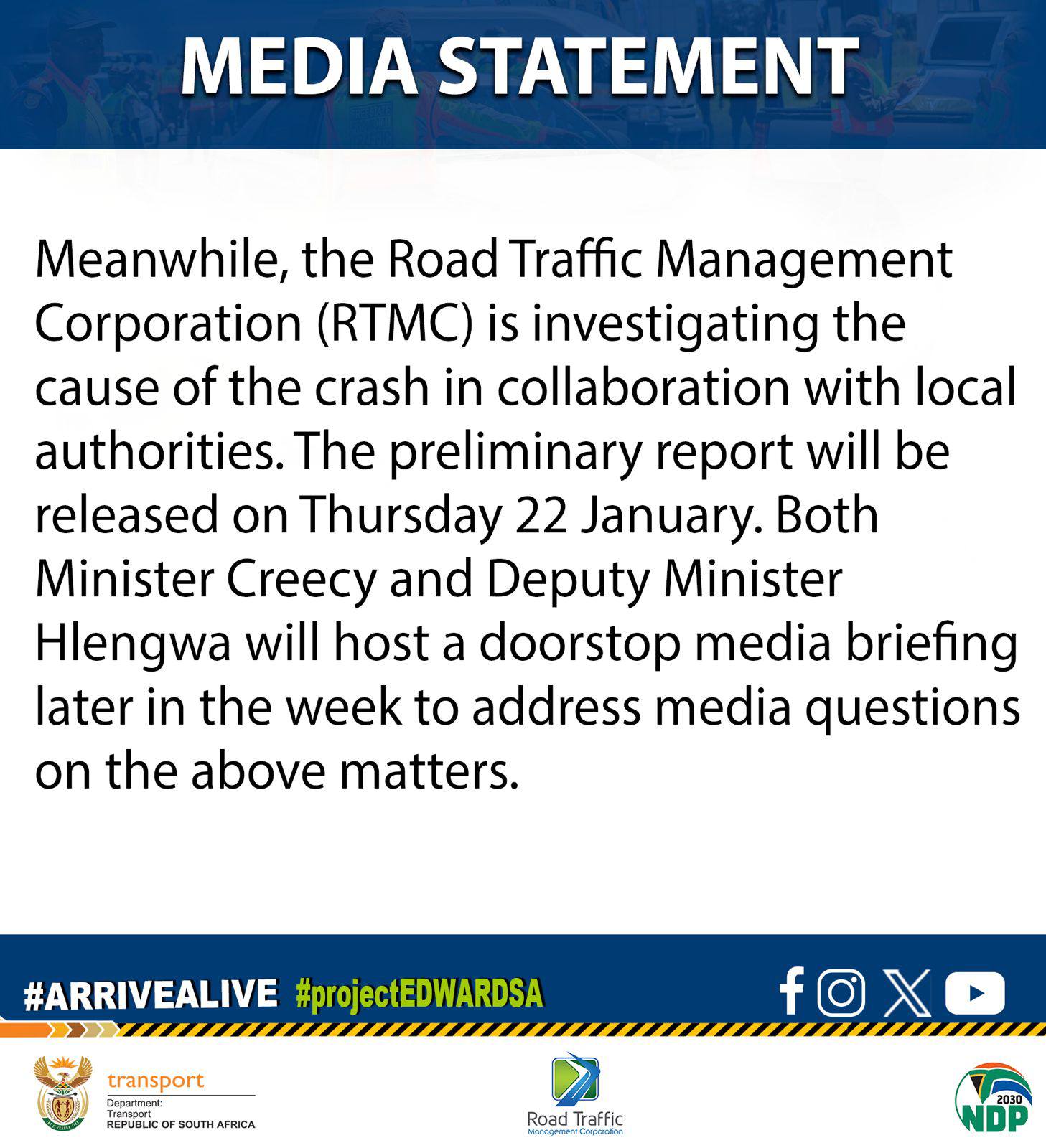Department of Transport | City of Tshwane