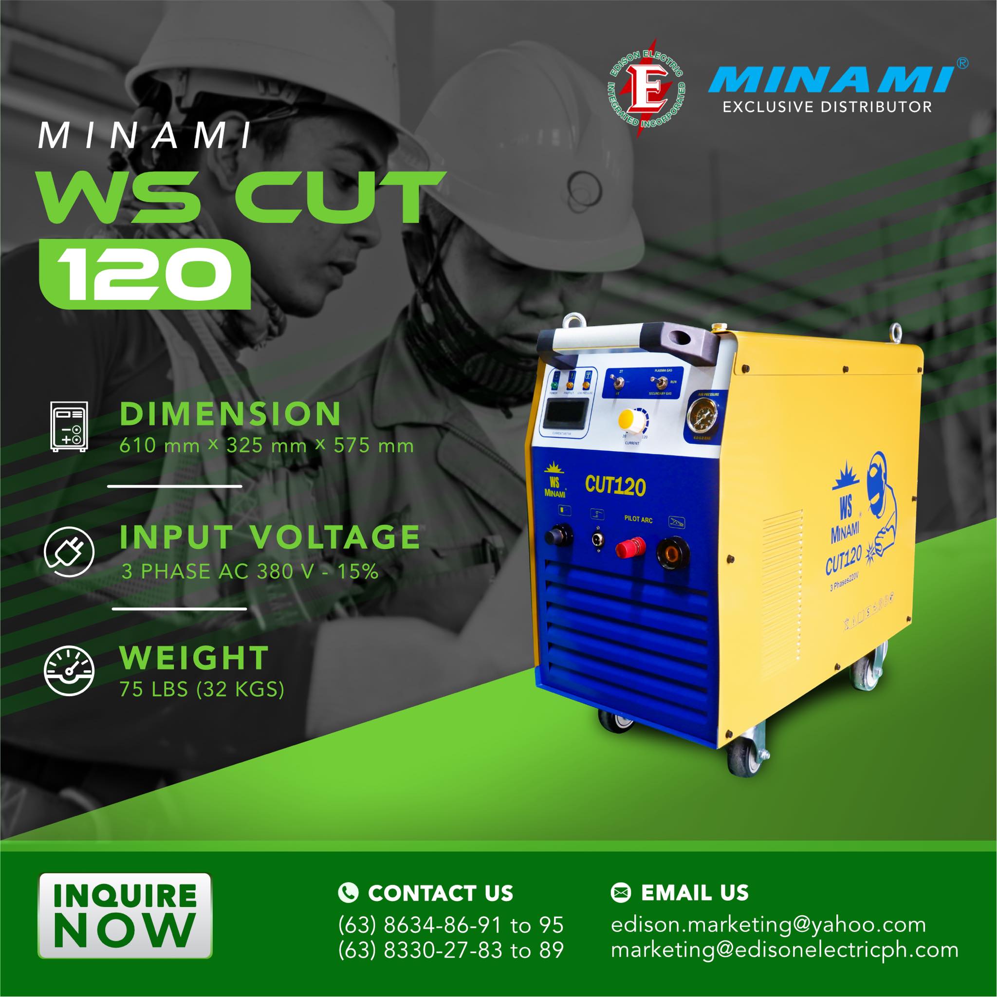 Meet the MINAMI WS CUT... - Edison Electric Integrated, Inc. | Facebook