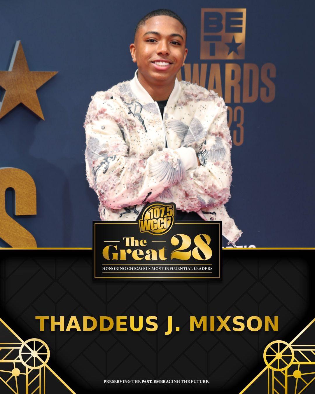 Thaddeus J Mixson - The 18 year old... - WGCI 107.5 Radio | Facebook