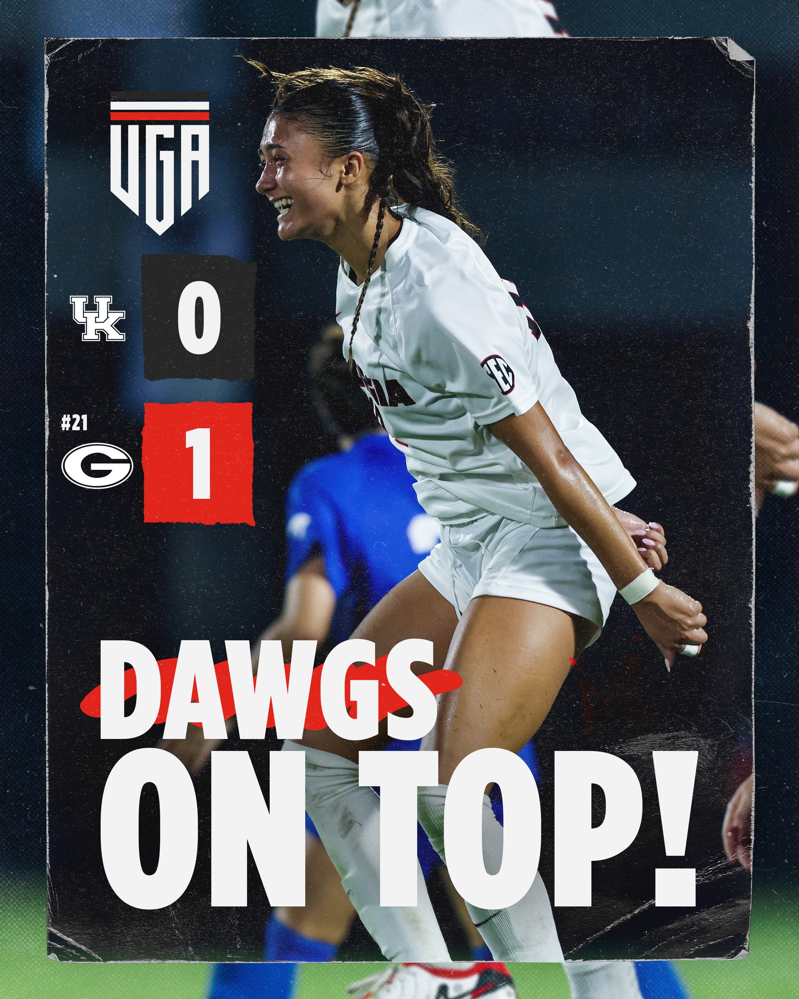 🐶 DAWGS ON TOP 🔝 No. 21 Georgia... - UGA Women's Soccer | Facebook