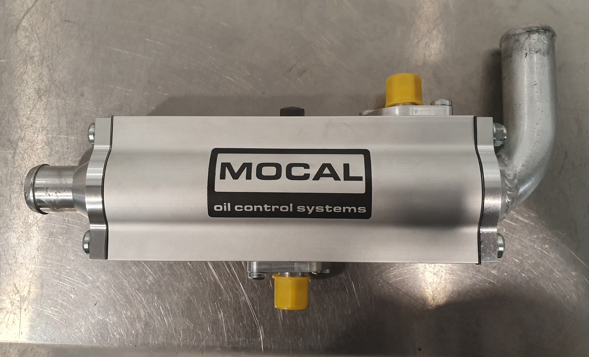Mocal or Laminova oil / water exchanger kits available to replace