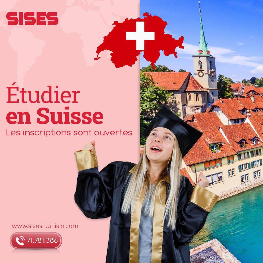 Sises - Les inscriptions pour étudier en Suisse 🇨🇭 sont ouvertes . Les ...