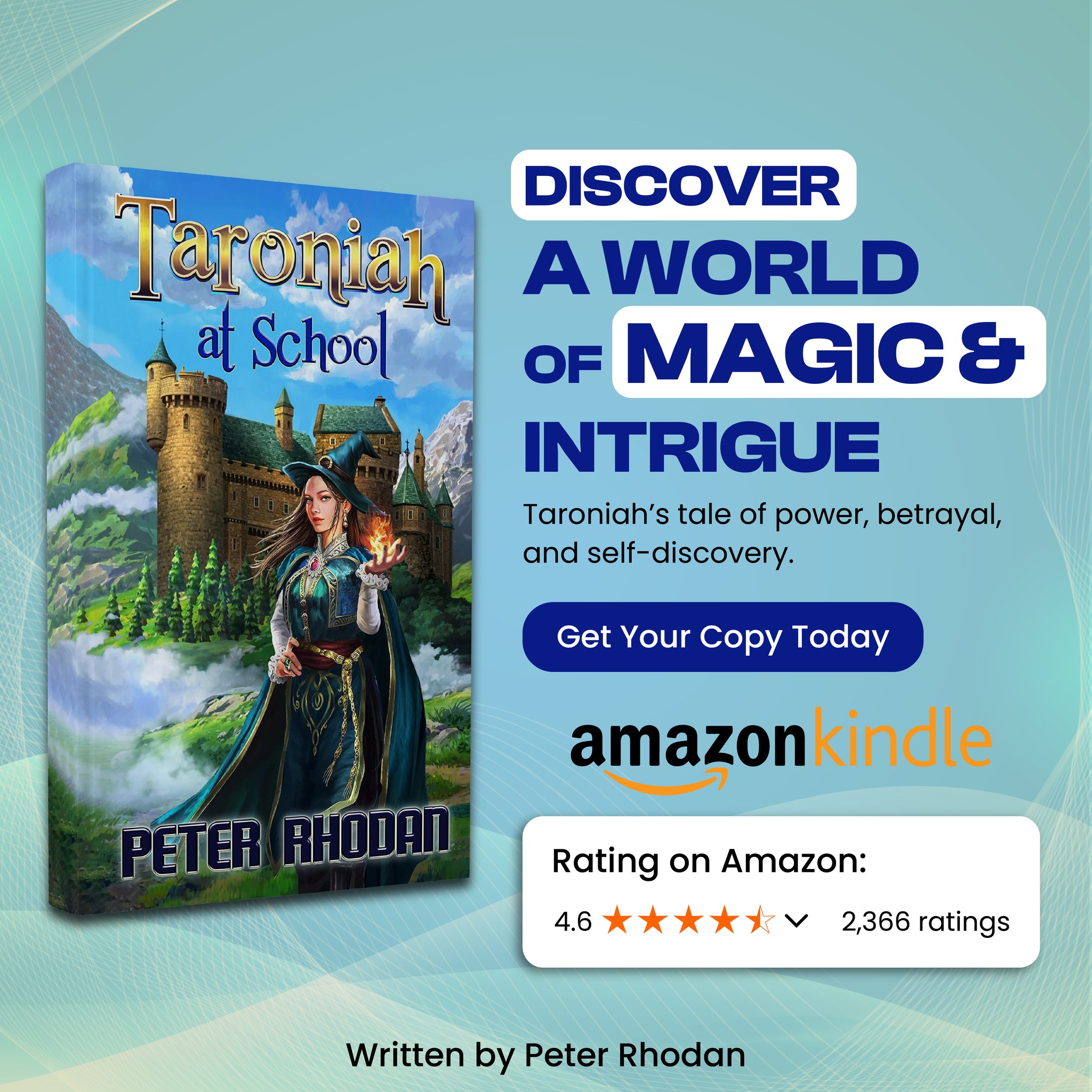 Peter Rhodan, Author