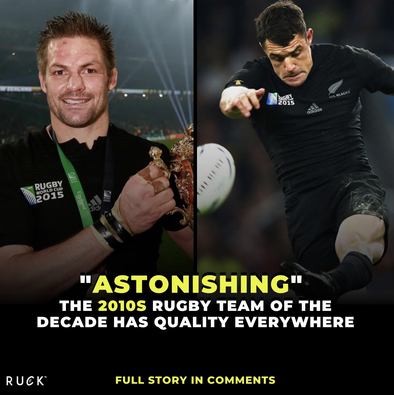 Ruck.co.uk - All Blacks dominate the XV!🔥🔥🔥 Two Welshmen!🤯 | Facebook