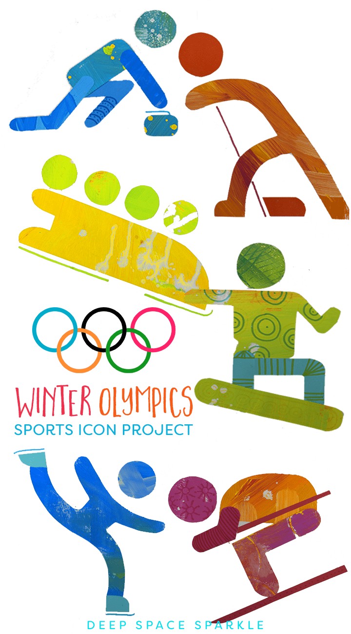 Fantastic - Here's a great art idea for the winter olympics! https ...